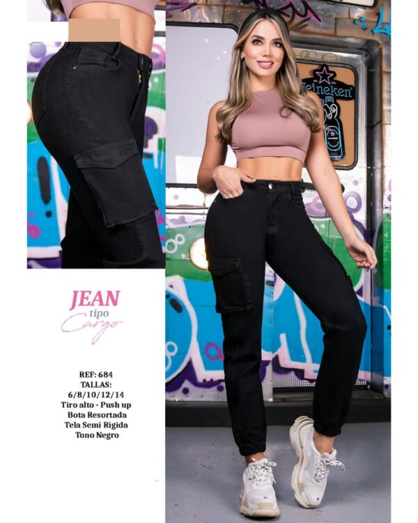 JEAN PUSH UP REF 684-442840